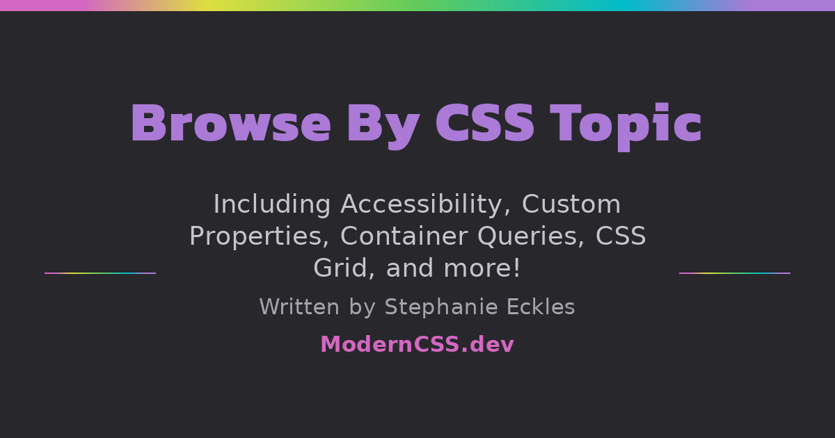 browse-by-css-topic-modern-css-solutions