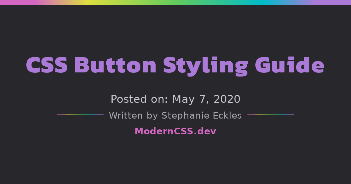 CSS Button Styling Guide